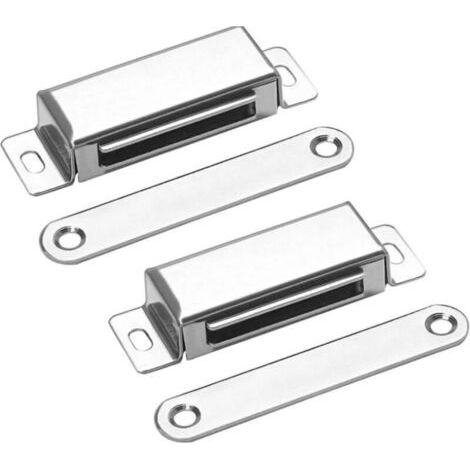 2 Stück Magnetische Schranktür-magnetverschlüsse, Robuste Möbel-magnetverschlüsse Für Schubladen, Duschtüren, Schränke