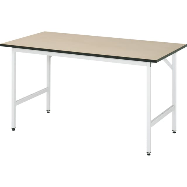Arbeitstisch mdf BxTxH 1500x800x800-850mm - RAU