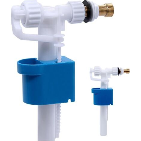 Universelles Füllventil Für Spültanks, G3/8 Zoll Und G1/2 Zoll, Messinganschluss, Ersatzteile, Einstellbare Wassermenge, Wassersparend, Leise