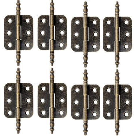 8 Stück Antikes Messingscharnier Mit Schrauben, Vintage-flachscharnier, 70 X 35 Mm, Vintage-schranktürscharnier, Bronze-klappscharniere, Antikes Möbelscharnier Für Schmuckschatulle, Kleiderschrank