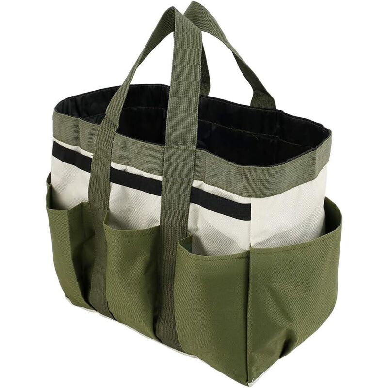 Aufbewahrungstasche Für Gartengeräte, Tragetasche Mit 8 Taschen, Strapazierfähiges Oxford-gewebe, Ideal Für Den Innen- Und Außenbereich. Perfektes Geschenk Für Männer Und Frauen.