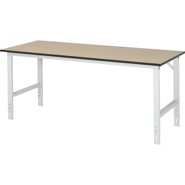 Arbeitstisch mdf BxTxH 2000x800x760-1080mm - RAU