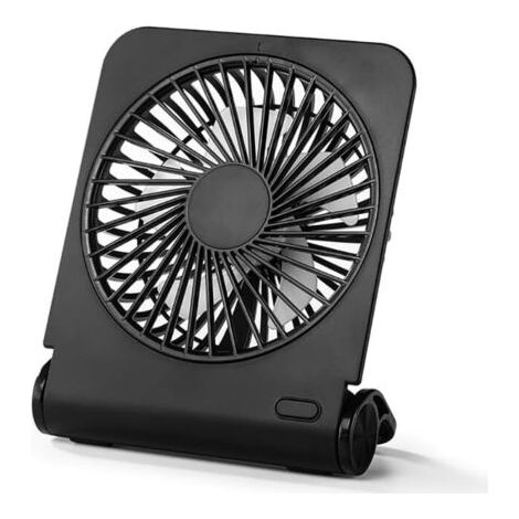 Tragbarer Usb-ventilator Mit 2500 Mah, Wiederaufladbarer Mini-ventilator Mit 4 Geschwindigkeiten, Extrem Leise – Verstellbarer Tischventilator