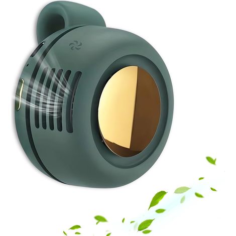 Mini-ventilator, Tragbar, Geräuschlos Und Ohne Clip-funktion – Ideal Für Den Außenbereich, Reisen Und Büro (reisezubehör) – 3 Einstellbare Displays (port Typ C, Vertikal)