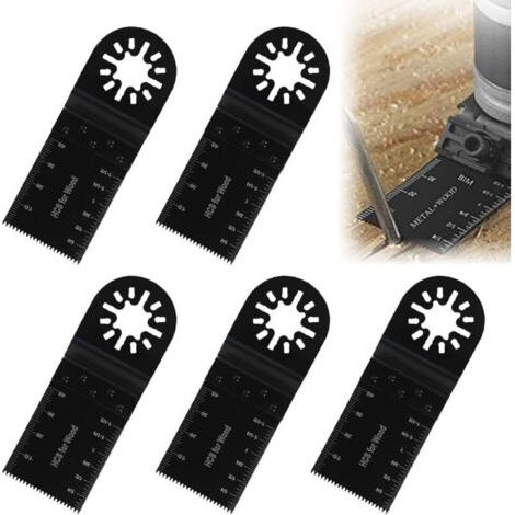 5-teiliges Oszillierendes Sägeblatt, Multi-tool-sägeblätter-zubehörset, Multi-tool-sägeblatt