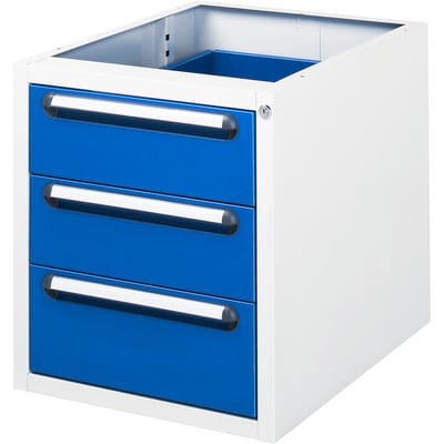 Schubladenschrank E-3-3 Arbeitstisch e BxTxH 490x600x545 mm - RAU