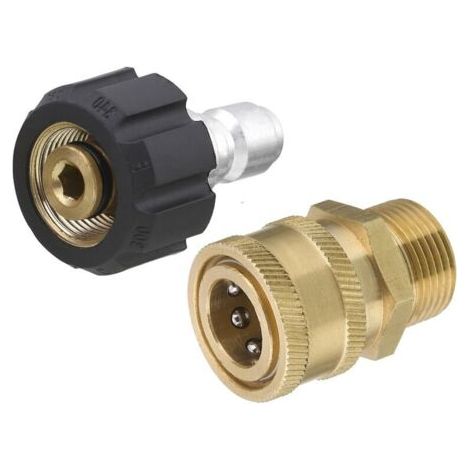 Tool Daily Hochdruckreiniger-adapter-set, Schnellverbindungs-set, M22 14 Mm Auf Metrisches M22-anschlussstück, 5000 Psi