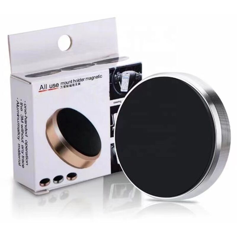 Universeller Magnetischer Autotelefonhalter, Starker Silberner Magnet