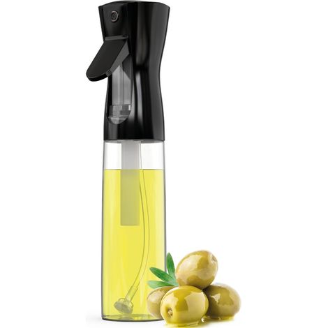 Pulvérisateur D'Huile. Vaporisateur D'Huile De Kitchen 300 Ml Distributeur D'Huile Spray En Flacon Doseur D'Huile Olive (schwarz 1 Stück)
