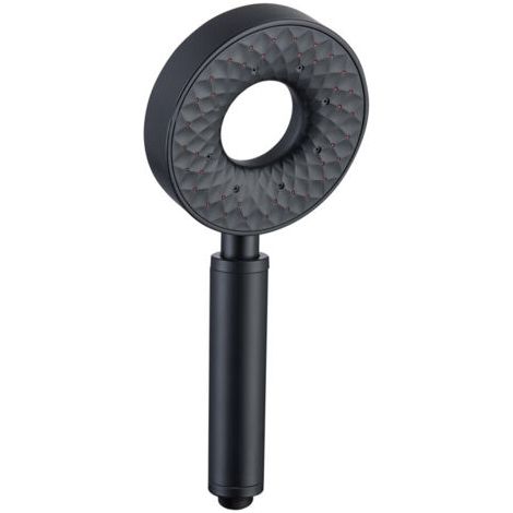 Pommeau De Douche Anti Calcaire Douchette À Main Haute Pression 3 Funktion Pommeau De Douche À Main Economie Deau Tête, Abs, Rond, Noir