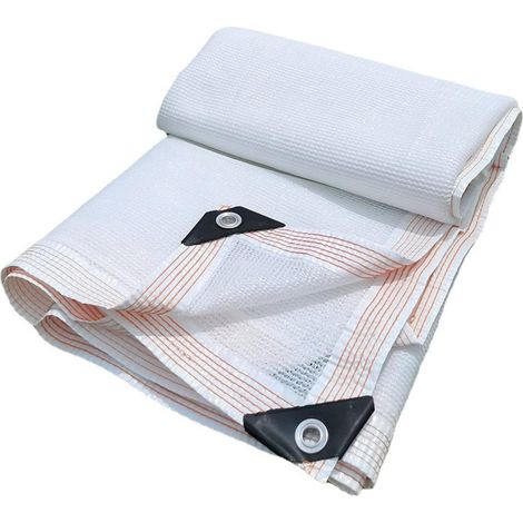 Filet D'Ombrage, Filet Protection Solaire Mit 85 % Uv-schutzfolien In Weiß, 85 % Voiles D'Ombrage 2x2m Toile D'Ombrage Für Den Außenbereich/terrasse/balkon/pergola/serre/jardin/potager