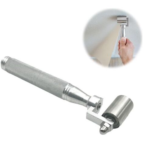 35-mm-druckrolle, Diy-flachdruckrolle, Edelstahl-druckrolle Mit Aluminiumgriff, Handrolle Mit Flachem Gelenk, Für Heimdekoration