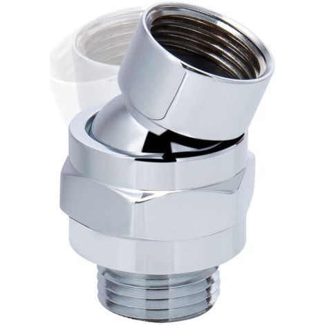 Verstellbares Drehbares Kugelgelenk Aus Messing, Drehbarer Kugelgelenk-anschluss Für Die Dusche, Kugelgelenk-adapter Für Die Dusche, Geeignet Für Den Anschluss Von Duschköpfen Und Wasserleitungen, Sil