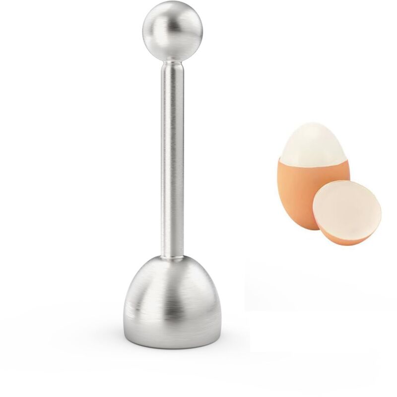 Eieröffner Aus Edelstahl, Eieröffner Aus Edelstahl, Eierschneider, Schalentrenner, Professioneller Eierknacker Für Gekochte/gekochte Eier, Ergonomisches Küchenzubehör Für Zuhause Und Gastronomie