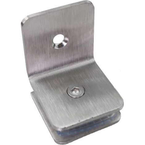 8–12 Mm Dicke Duschwandhalterung Aus Glas, Edelstahl 304, 90°-winkel (einseitig), 90°-befestigung.