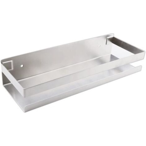 20 Cm Edelstahl Ohne Perforation Silber, Küchenregal-design, Universell Für Bad Und Küche