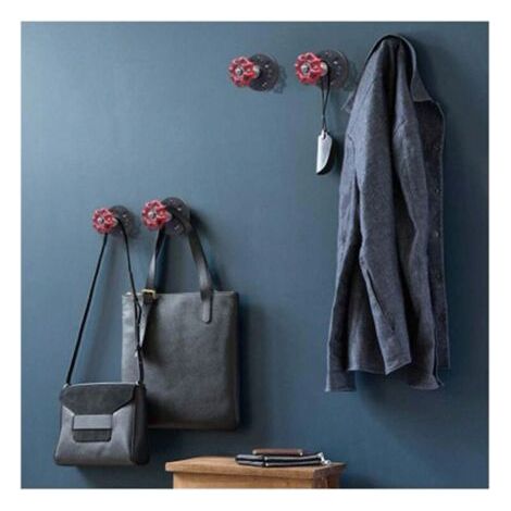 Set Mit 2 Vintage-wandhaken Aus Metall Zum Aufhängen Von Kleidung, Mänteln Und Hüten