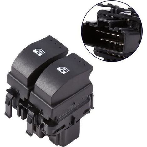 Fensterheber-schalter-taste, Elektrischer Fensterheber-steuerschalter, 10 Pins, Für Renault Clio Ii 2 8200 060 045