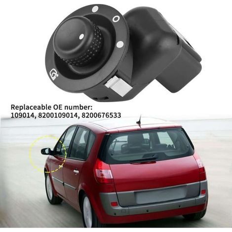 Rückspiegel-steuerschalterknopf Für Renault Clio Iii Laguna Ii Mégane 2 Scenic 2 Kangoo 109014 112258