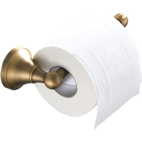 Antiker Toilettenpapierhalter, Küchenrollenhalterstange, Messing, Für Bad Und Küche, Wandmontage, Gebürstete Bronze