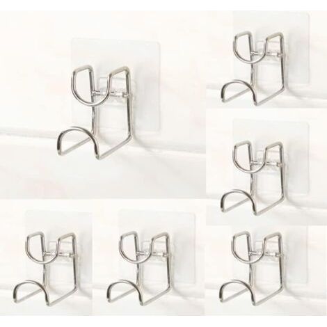 Set Mit 6 Transparenten Wandwaschbecken