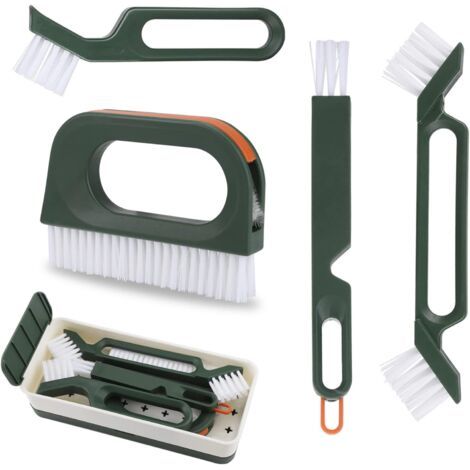 5-in-1-hand-fugenreinigungsbürste, Fugenbürsten, Eckbürste, Fensterrillen-reinigungsbürste, Badezimmer-reinigungsbürste, Eckenschrubber-bürstenwerkzeug