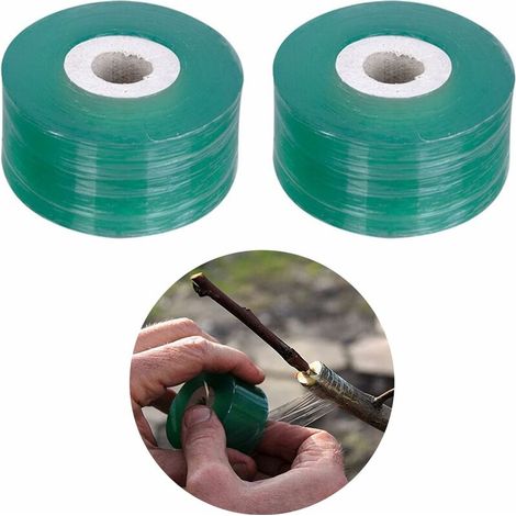 Transparentes Pfropfband, Pfropfband, Kindergartenband, Pfropfband, Geeignet Für Pflanzen, Obstbäume, 2 Stück, 2 Cm