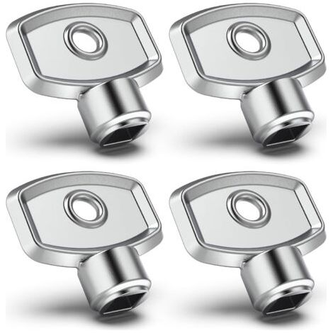 4er-set Kühler-entlüftungsschlüssel 5 Mm, Universell Für Alle Heizungen