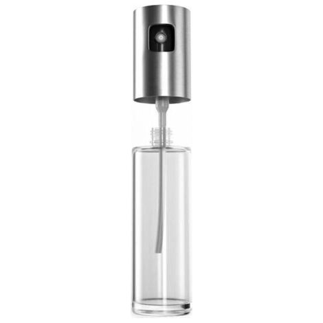 100-ml-ölsprühflasche – Speiseölspray – Heißluftfritteusen- Und Grillzubehör – Nachfüllbare Flasche Für Öl Und Essig – Glas Und Edelstahl