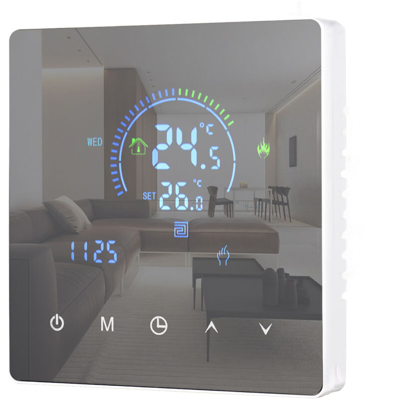 Intelligentes Smart-thermostat, Warmwasserbereitungsthermostat, Lcd-display, Programmierbare Touch-taste, Für Zuhause, Büro, Schule, Hotel