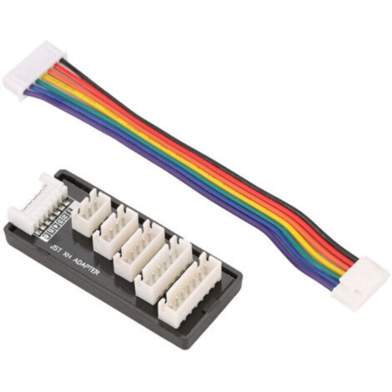Ladegerät-adapter Mit Kabel, Ladegerät Für Lipo-batterie, Ladegerät-erweiterungskarte Für Ladegerät Jst Xh Für Akku Lipo 2s-6s