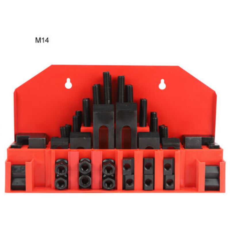 Kit De Pinces À Fete En T, Plate De Presse Combinée Ducie Pour Fraiseuse De Tour M14, 58 Parts