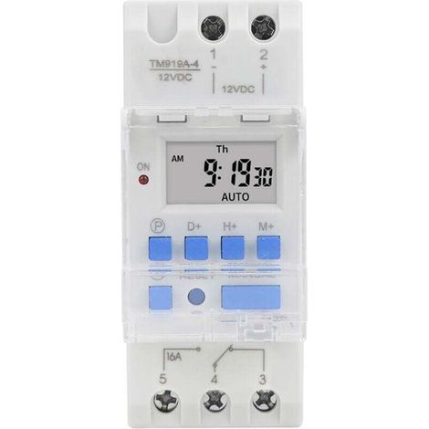 12v Dc 16a Lcd-bildschirm Mit Vorübergehender Betriebsunterbrechung Und Funktion Zum Rebours Batterie Amovible