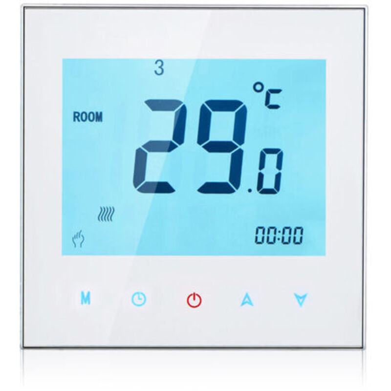 Numerischer Thermostat, Intelligenter Wandthermostat, Raumthermostat 5a 110-230 V, Programmierbarer Thermostat, Taktiles Lcd-display, Wasser-chauffage-thermostat