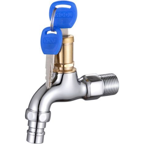 Abschließbarer Wasserhahn, Wasserhahnschloss Für Den Außenbereich, Abschließbarer Wasserhahn, Zur Verwendung In Gärten Und Gemüsegärten