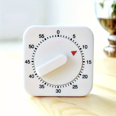 Mechanische Kochminute Mit Tic-tac-ton Und Sichtbarer Anzeige – Abs-minute Für 60 Minuten Zum Kochen Und Mikrowellen
