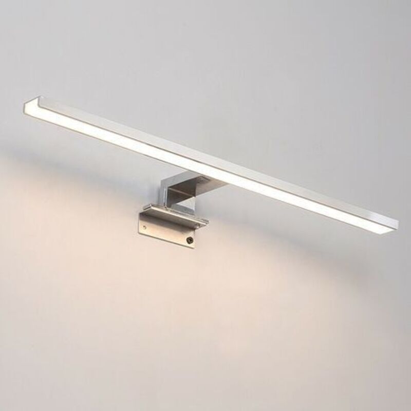 Led-badezimmer-wandleuchte, 40 Cm – 7 W, 700 Lumen – Aluminium-etanche Ip44 – Einfache Montage Auf Spiegel Oder Wand