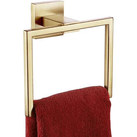 Anneau Porte-serviette – Wandhalterung Aus Rostfreiem Edelstahl Für Dusch- Und Badserviette – Bad- Und Toilettenraum – Finish Oder Brossé