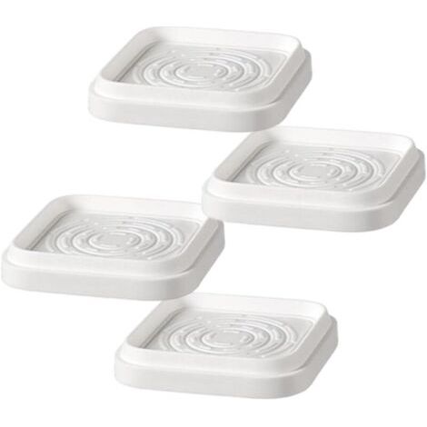 Möbelhöhenerhöhungen – 4 Stück Verstellbare, Stapelbare, Rutschfeste Bettbeine, Erhöhungsblöcke Für Sofa, Tisch, Waschmaschine, Kühlschrank, Schreibtisch, Schrank