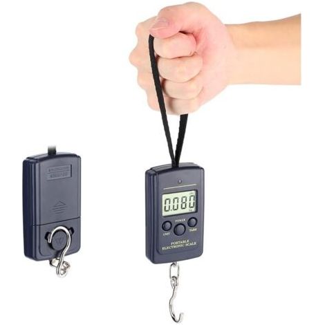 40 Kg Multifunktionale Elektronische Präzisionswaage, Digitale Hängewaage, Gepäckwaage, Tragbare Lcd-waage