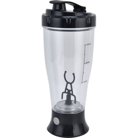 Tasse De Mélange Électrique, Tasse De Mélangeur Portative De Mélangeur Portatif 350ml Tasse De Shaker Automatique Bouteille (schwarz)