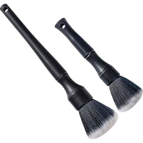 Brosse Douce Pour Le Dépoussiérage De Voiture - Outil De Nettoyage De L'Habitacle - Brosse Pour Balayer The Poussière Of Grilles D'Aération Et Des Interstices