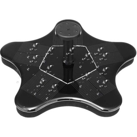 Fontaine Solaire Extérieur 1,4w, Fontaine Solaire Für Bassin Mit Panneau Solaire, Fontaine À Eau Flottante Autoportante Für Bain D'Oiseau, Jardin, Patio, Étang, Piscine, Extérieur