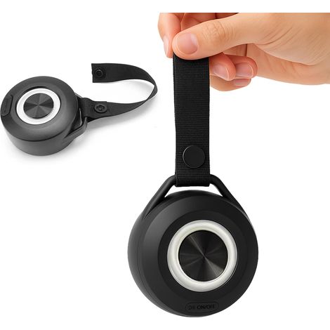 Leistungsstarker Tragbarer Bluetooth-sport V5.0, Leistungsstarker 5-w-lautsprecher Mit 360°-bässen, Autonomie Zwischen 5 Und 7 Stunden, Mit Led-leuchten