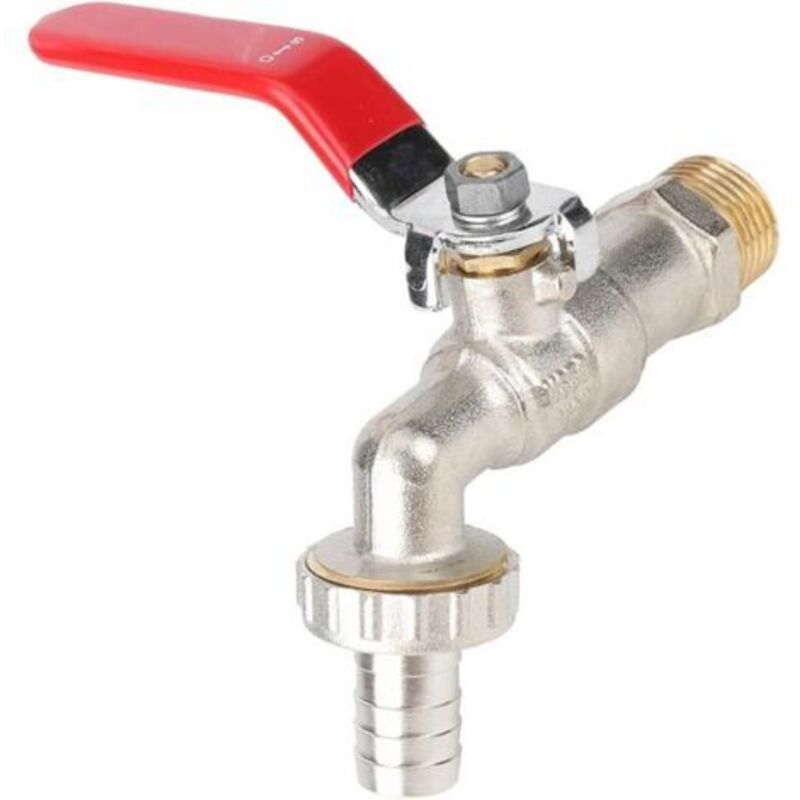 Waschtischarmatur, Outdoor-gartenarmaturen 1/2, Gartenarmatur, Kugelhähne, Schnellwasseranschluss, Ibc-ablauftank-adapter, Für Regeneimer, Reservoir, Regeneimer