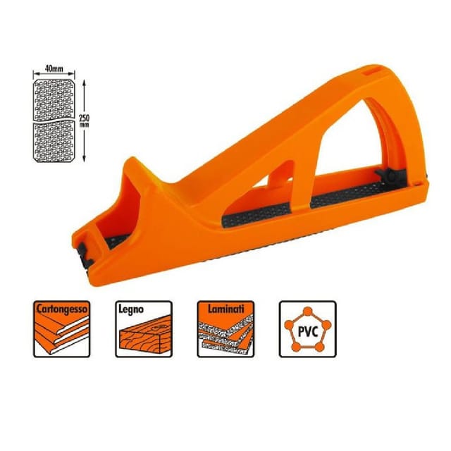 Trade Shop Traesio - Trade Shop - plalla pvc für cartongess lama raspa 250 x 40MM intercambiabile 57220 -