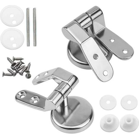 Toilettendeckel-befestigungsset – Toilettensitz-scharniere – Toilettensitz-befestigung – Universelles Zubehör – Perfekte Ersatzscharniere