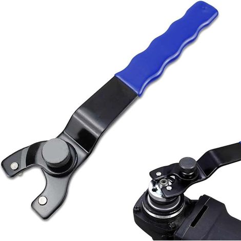 Universelle, Einstellbare Winkelklemme – 10-mm-52-mm-meuleuse-scheibe, Antidérapante-schale Für Tisch-meuleuse, Kreis-scheibe, Winkel-scheibe (blau)