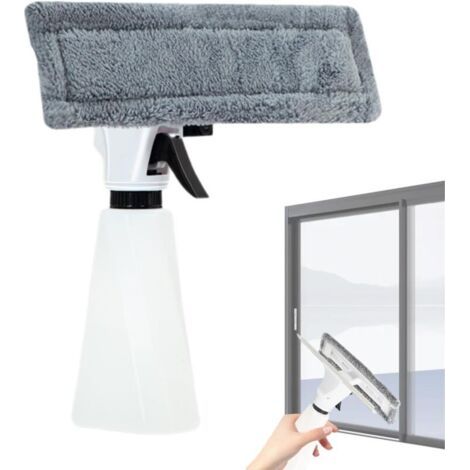 Fensterreiniger-rakel, Komplettes Fensterreinigungsset Mit Sprühflasche, Multifunktionsausrüstung Für Badezimmertür, Küche, Fliesen, Spiegel, Theke
