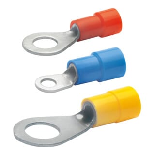 KLAUKE Ringkabelschuh M6 4-6qmm DIN isol ge Nach DIN